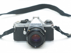 Pentax ME Super cu obiectiv Pentax 50mm f2 foto