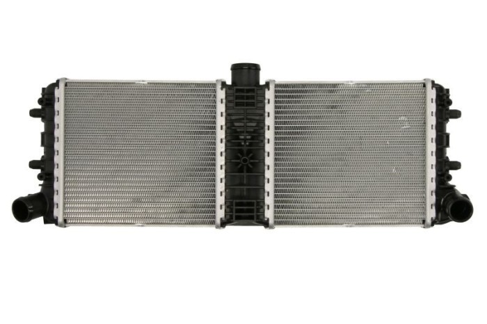 Radiator Audi R8 06-, motor: 4.2 V8, 5.2 V10, radiator auxiliar, 190x200x54, OEM/OES (Mahle), Aluminiu/ Plastic brazat, 420121254A; 420121254B