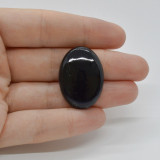 Cabochon turmalina negra 30x22x6mm c16