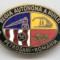 REGIA AUTONOMA A HUILEI - PETROSANI - ROMANIA, insigna Superba email la cald