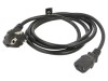 Cablu Alimentare 3x0,75mm2 Ștecăr Unghiular CEE 7/7 la IEC C13