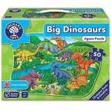 Puzzle de podea Dinozauri (50 piese) BIG DINOSAURS, orchard toys