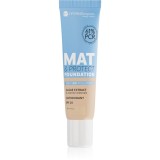 Bell Hypoallergenic Mat &amp; Protect machiaj matifiant de lungă durată SPF 25 culoare 01 Vanilla 30 g