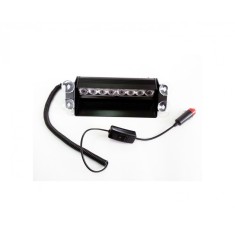 Lampa stroboscopica 8W parbriz diverse culori 12V - Rosu-Albastru