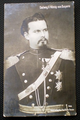 P.395 CP FOTOGRAFIE LUDWIG II KONIG VON BAYERN foto