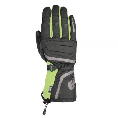 MBS Manusi impermeabile Oxford Convoy 3.0, negru/verde-fluo, S, Cod Produs: GM202302SOX foto