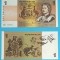 Australia (p#42) 1 Dollar 1983 UNC &#039;C&eacute;r&eacute;monie fun&eacute;raire&#039; serie: DNJ 733334