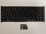Tastatura Laptop Gaming, Acer, Predator Triton 300SE PT314-51S, N20C8, iluminata, RGB Per Key, neagra, layout US