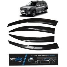 Paravanturi Duster 2 Sunplex Originale pentru Dacia Duster 2017&ndash;2019 &ndash; Calitate A+, Montaj Rapid