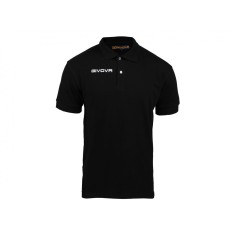 Tricou polo barbati Givova Summer, negru, M