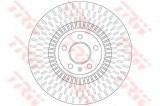 Disc frana AUDI A6 Avant (4G5, C7, 4GD) (2011 - 2016) TRW DF6216