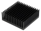 Radiator Extrudat Negru 45.7x45.7x16.5mm