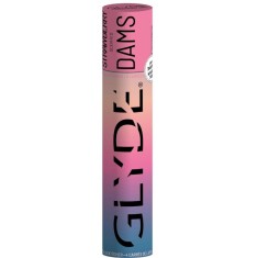 Prezervative Femei Sheer Glyde Dams "Oral Dams "Straw Berry" 4 Bucati - Capsuni##