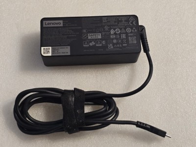 Incarcator laptop Lenovo 20V 3.25A 65W, TYPE-C - model ADLX65YDC3D foto