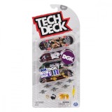 Set mini placa skateboard Tech Deck, 4 buc, DGK, 20140758