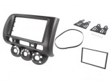 Rama Adaptor 2DIN Honda Jazz/Fit (2002-2008) CT23HD03 Antracit, Kit Montaj Unitate Aftermarket, Finisaj Premium