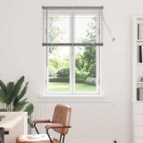 Jaluzea pentru Fereastră Argintiu 80 x 130 cm Aluminiu