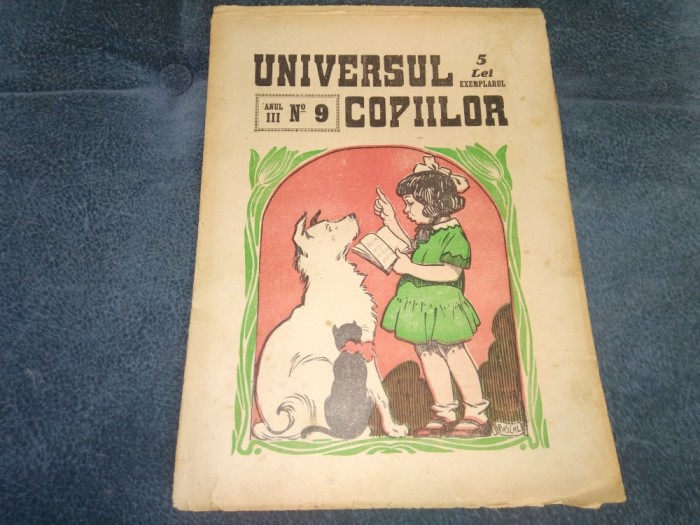 REVISTA UNIVERSUL COPIILOR NR 9 1927