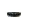 Grila radiator Skoda Superb (3v), 05.2015-06.2024, montare fata, cu rama crom; vopsit; negru; cu ACC, RapidAuto