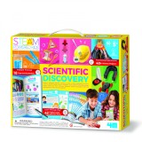 Cumpara ieftin Kit stiintific - Descoperiri stiintifice Vol. 1 - 42 experimente, STEAM Kids