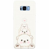 Husa silicon pentru Samsung S8, Family Bear