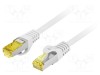 Patch cord LANBERG RJ45 S/FTP Cat 6a LSZH 20m gri