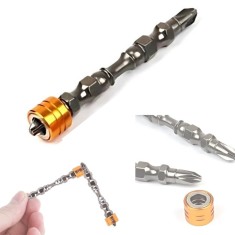Bit Magnetic PH2 APF&reg; &ndash; 65mm, Otel Aliat, Pentru Surubelnita Electrica