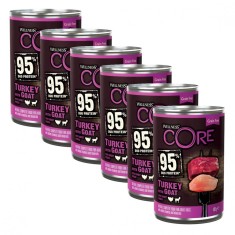 Wellness CORE Dog 95% curcan &amp;amp;amp; gasca 6 x 400 g foto