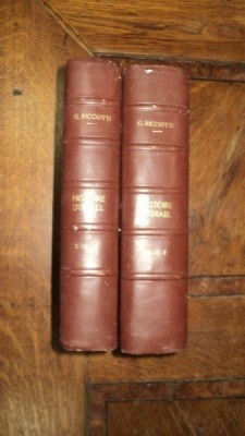 Histoire D&amp;#039;Istrael, G. Ricciotti, Paris 1939 foto