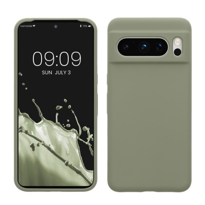 Husa Kwmobile pentru Google Pixel 8 Pro, Verde, Silicon, KWM0000208G017C foto