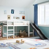 VidaXL Pat pentru copii fără saltea, alb, 80x200 cm, lemn masiv de pin