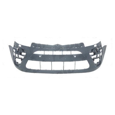 Bara fata CITROEN C4 PICASSO (UA/UD), 2010-06.2013 si GRAND, JLine, cu gauri spalator si senzori parcare; grunduit, de vopsit, foto