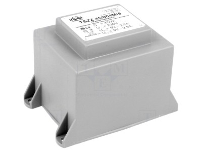 Transformator PCB 45VA 230V 9V foto