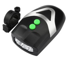 Lanterna cu claxon, 3 LED, 3 functii