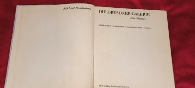 ALBUM PICTURA DIE DRESDNER GALERIE ALTE MEISTER MICHAEL W. ALPATOW AN 1966 foto