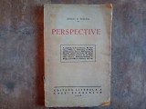 PERSPECTIVE de MIHAI D. RALEA , 1928