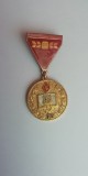 QW9 J 95 - Insigna - tematica comunism - Cintarea Romaniei locul 3 - 1978 - 1979, Romania de la 1950