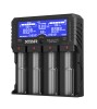 Incarcator pentru baterii cilindrice li-ion 18650 Xtar VP4L+ Dragon