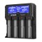 Incarcator pentru baterii cilindrice li-ion 18650 Xtar VP4L+ Dragon