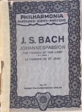 PARITURA MUZICALA. JOHANNESPASSION-J.S. BACH-278302