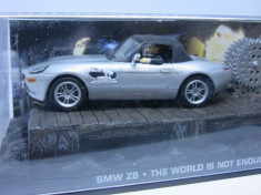 Macheta BMW Z8 James Bond Altaya 1:43 foto