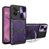 Husa Motorola Moto G55 Techsuit CamGuard Pro, mov