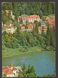 CPIB 24433 CARTE POSTALA - BAILE TUSNAD, LACUL CIUCAS, CIRCULATA, 1977, STAMPILE, TIMBRU