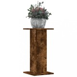 VidaXL Suporturi de plante 2 buc. stejar fumuriu 30x30x60 cm lemn