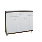 Pantofar MDF Vela crem deschis 120x33x100 cm