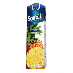 Nectar Ananas 50%, Santal, 1 L, Bautura Racoritoare, Nectar Fructe Ananas, Santal Natural, Bauturi Naturale, Nectar Natural Fructe Ananas, Suc Fructe