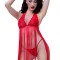 Set Babydoll si chilot, Chilirose, CR-4462, Rosu