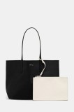 Lacoste geantă culoarea negru, NF2142AA