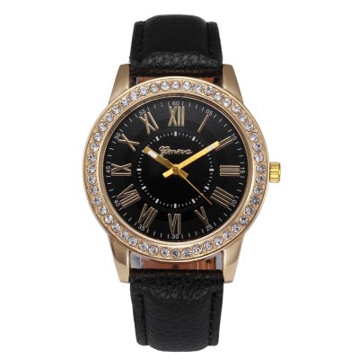 Ceas de dama Geneva Persefona black foto