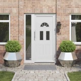 Cumpara ieftin Jardiniera 2 pcs Argintiu 75 x 75 x 60 cm Otel Galvanizat